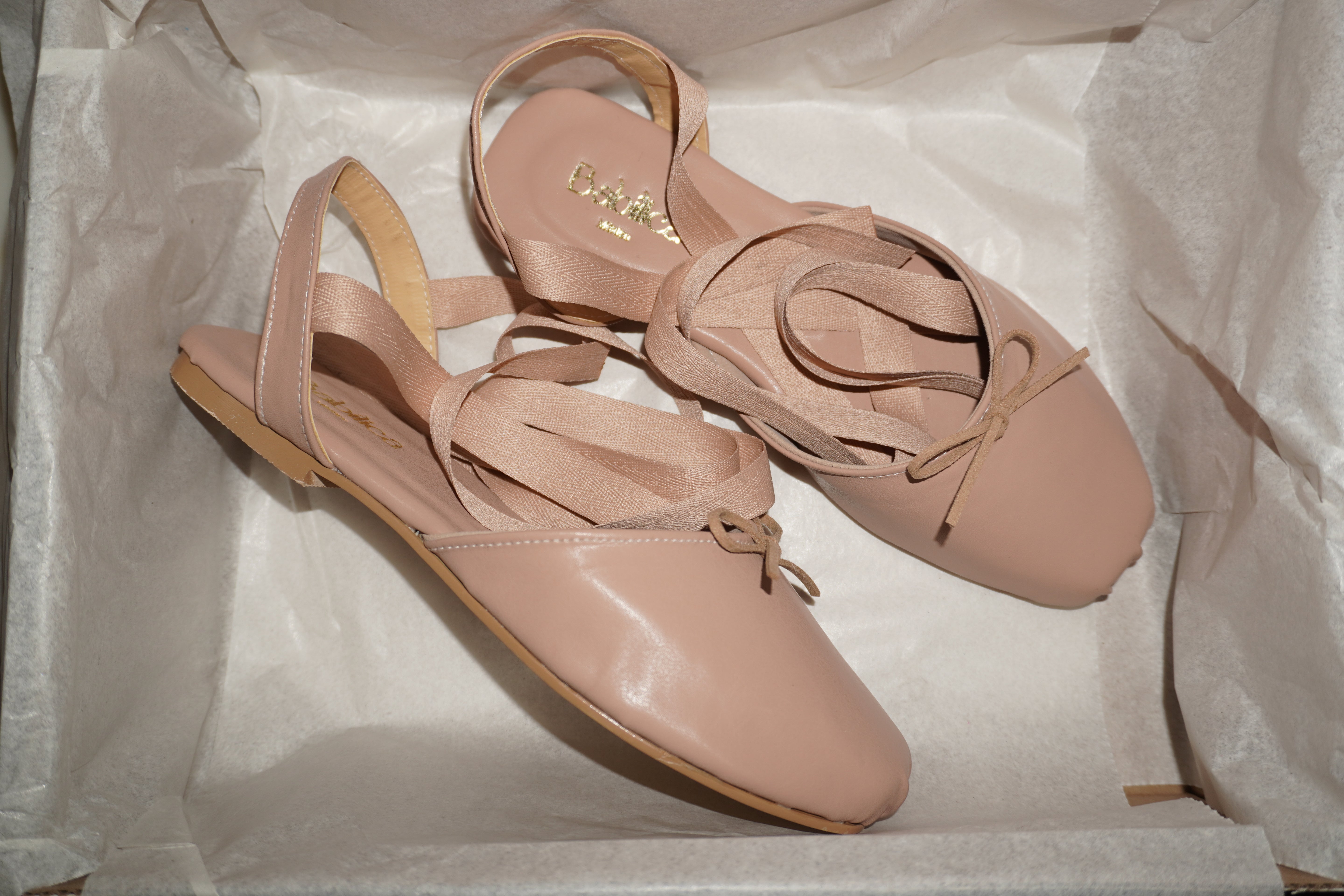 Ballet flat Nude